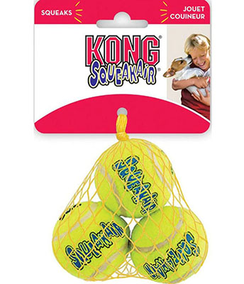 Kong SqueakAir Tennis Balls Set of 3 - Small 269453